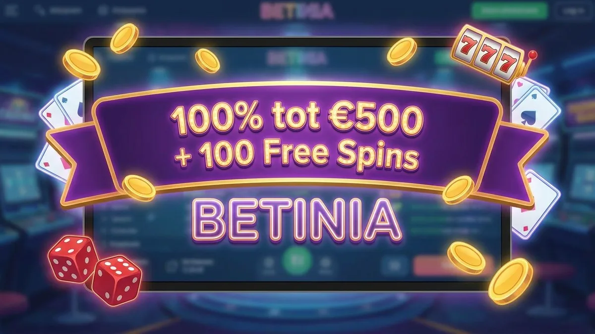 Betinia bonus overzicht